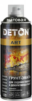 1Грунт-эмаль Deton Art Черная_матовая (1)