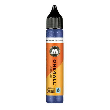 Заправка акриловая Molotow One4All 30 мл. 693224 металлик синий
