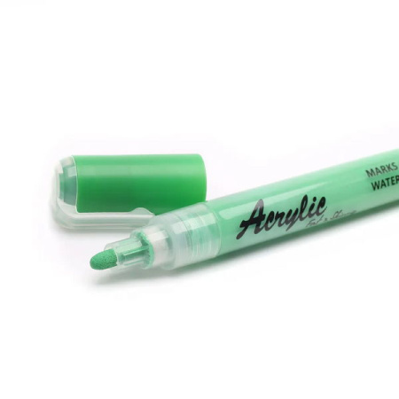 зеленый, bright green_