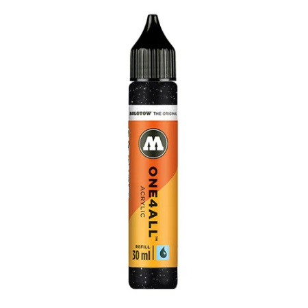 MOLOTOW ONE4ALL 223 Черный Металлик 30 мл